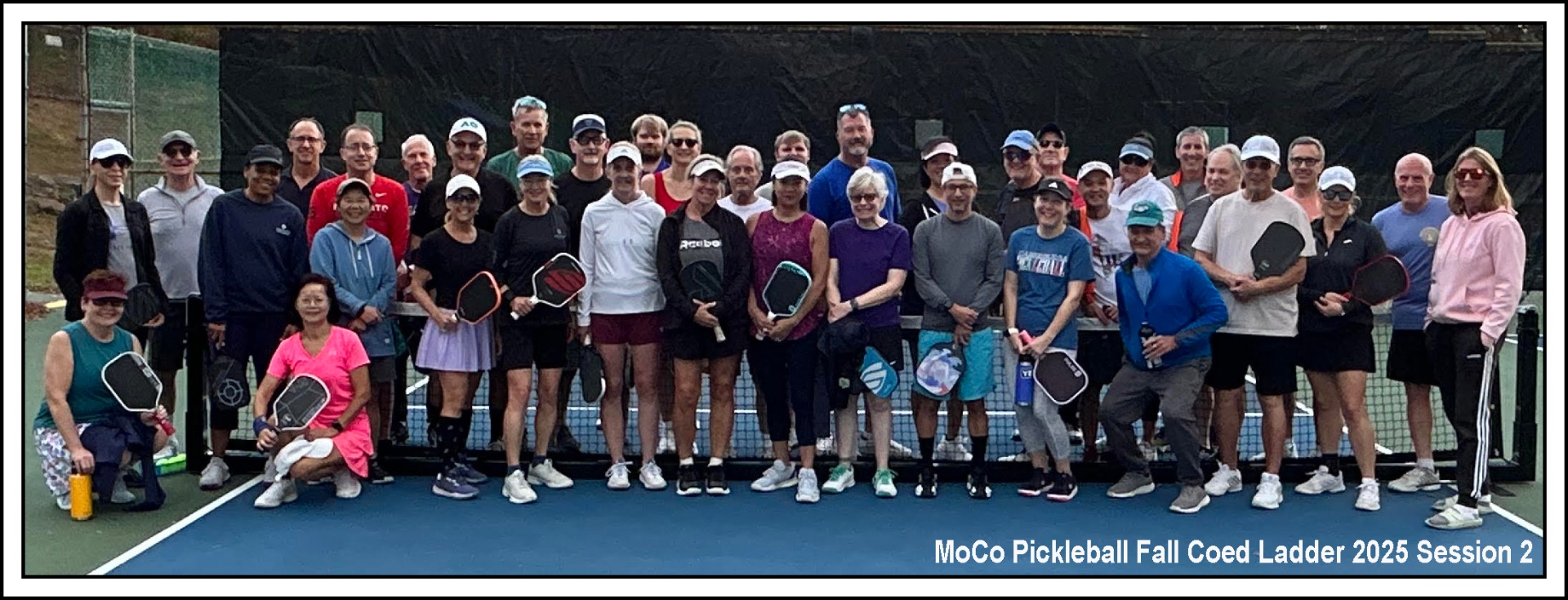 MoCo Pickleball Fall Coed Ladder 2025 — Session 2