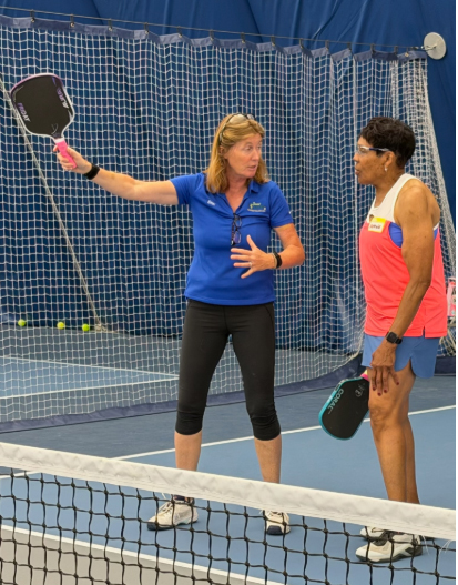 Private pickleball lesson with Emer Daly