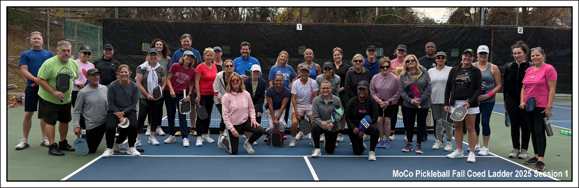 MoCo Pickleball Fall Coed Ladder 2025 — Session 1
