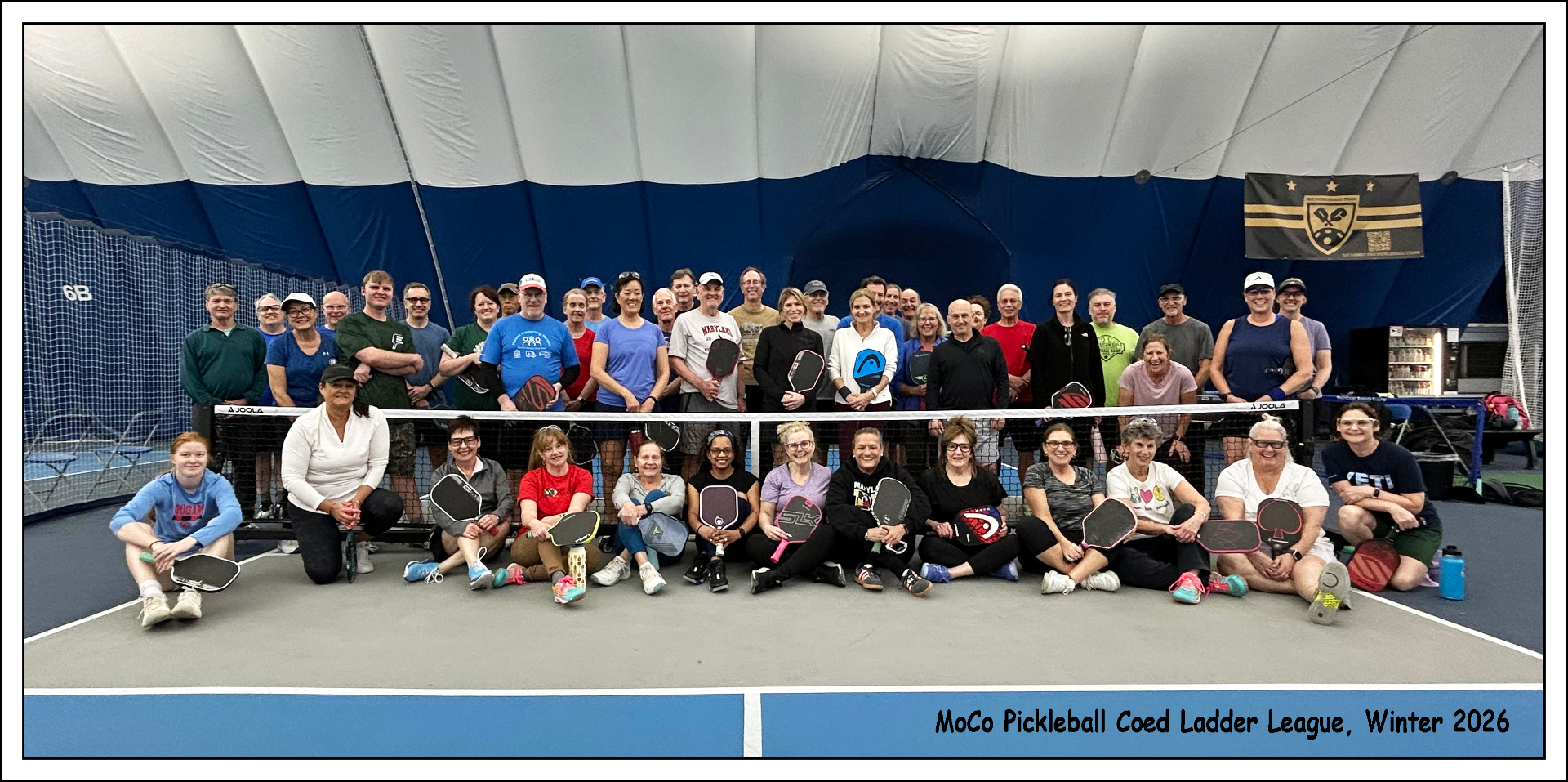 MoCo Pickleball Coed Ladder League, Winter 2026