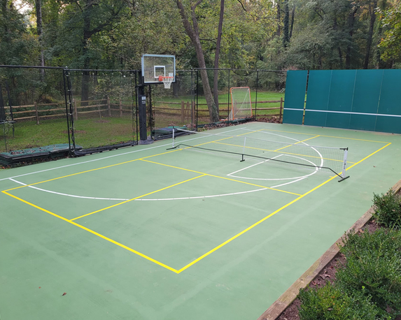 Court lining project 2