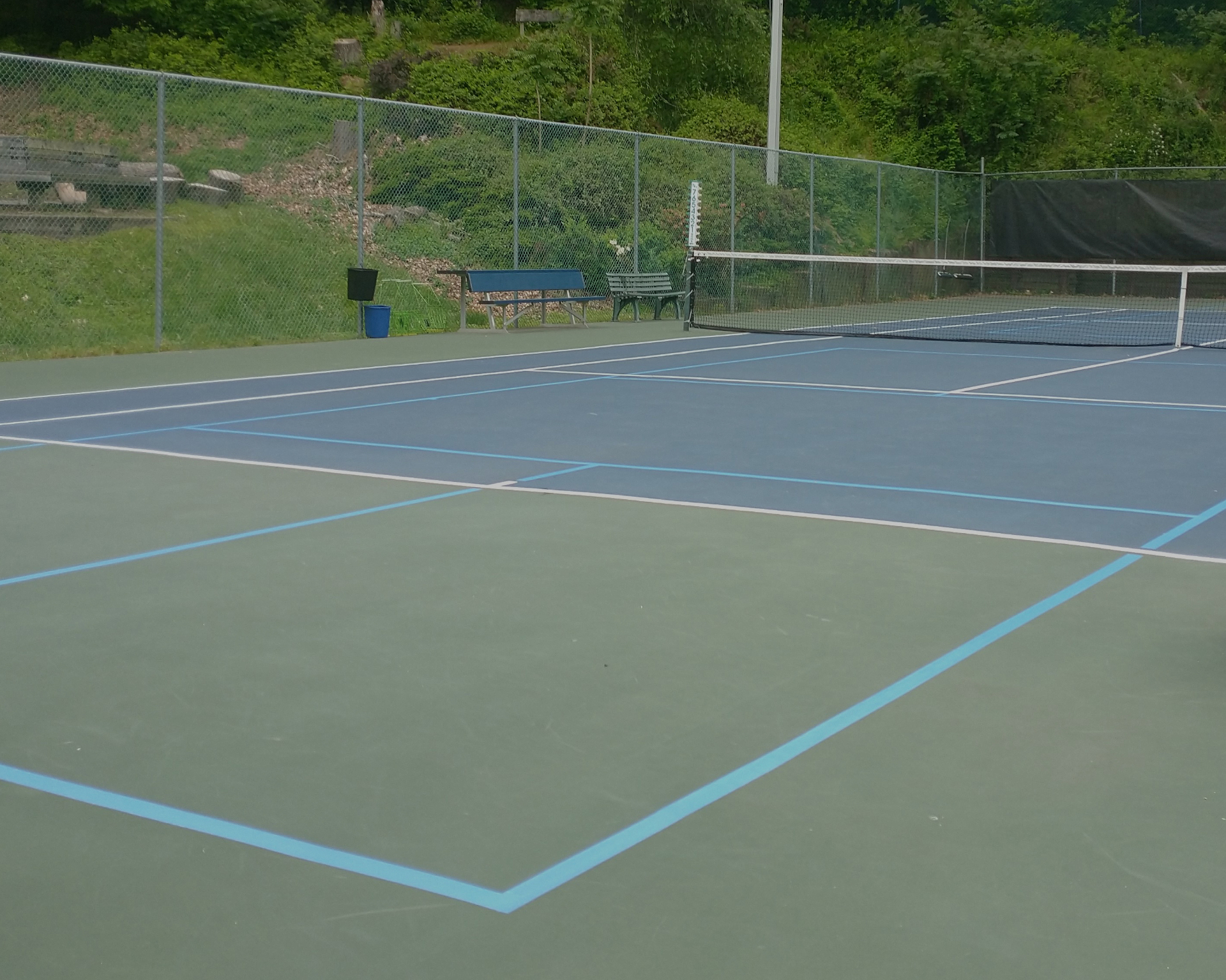 Court lining project 3
