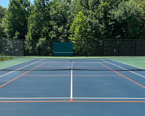 Court lining project 5